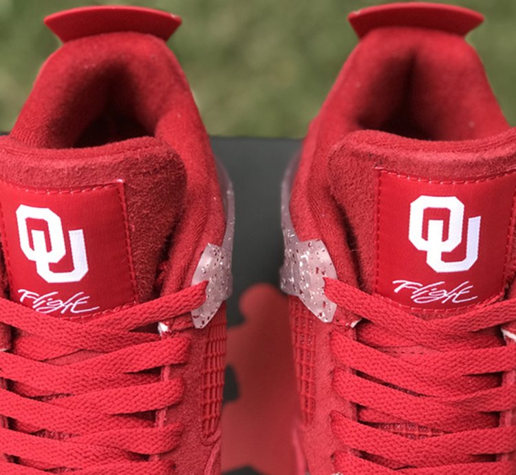 Jordan 4 Retro " Oklahoma Sooners "