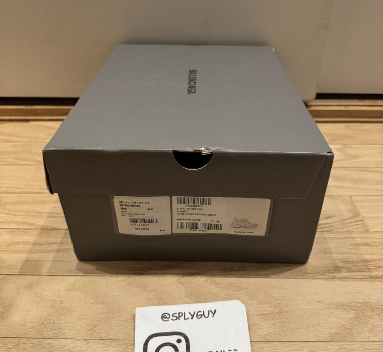 Balenciaga Runner Pink White sz 40