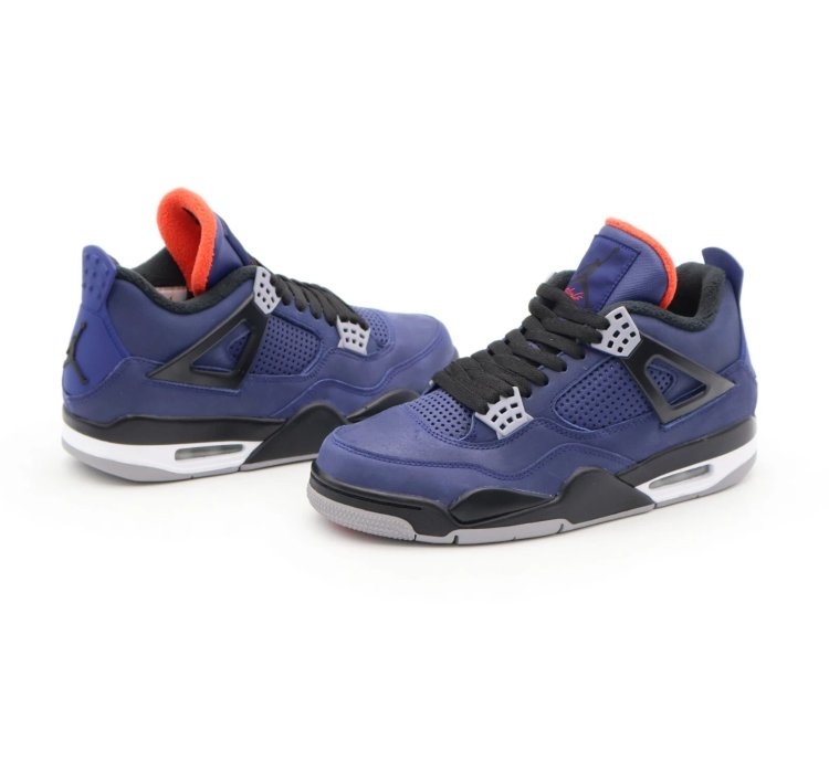 Nike Air Jordan 4 Retro Winterized Loyal Blue White Black CQ9597-401