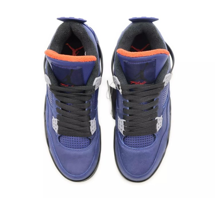 Nike Air Jordan 4 Retro Winterized Loyal Blue White Black CQ9597-401