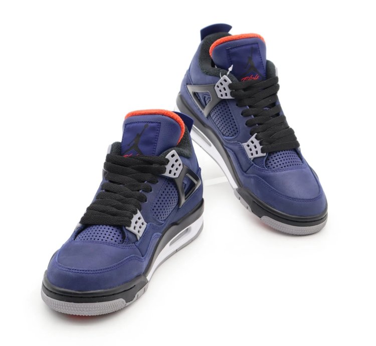 Nike Air Jordan 4 Retro Winterized Loyal Blue White Black CQ9597-401