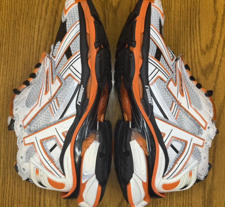 Balenciaga Runner Sneaker (Orange Black)