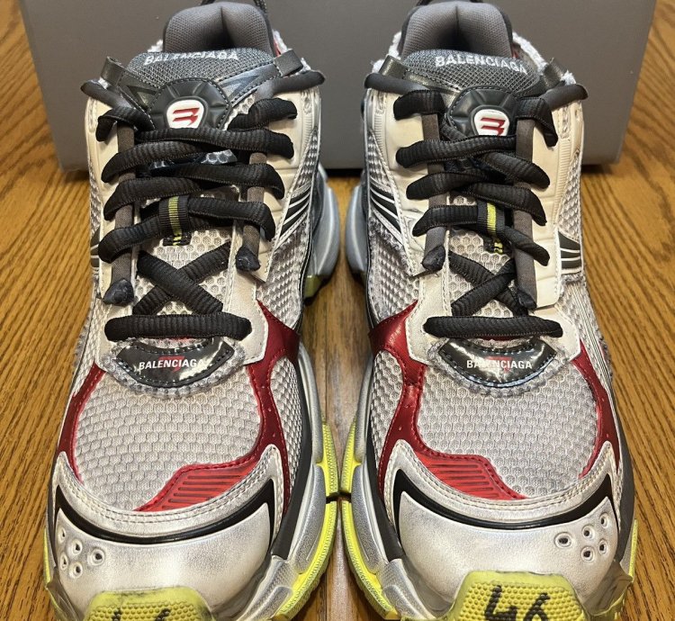 Balenciaga Runner Sneaker (Red Yellow