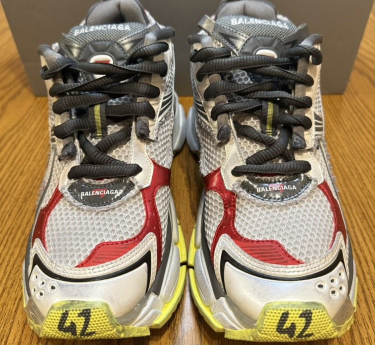 Balenciaga Runner Sneaker (Red Yellow)