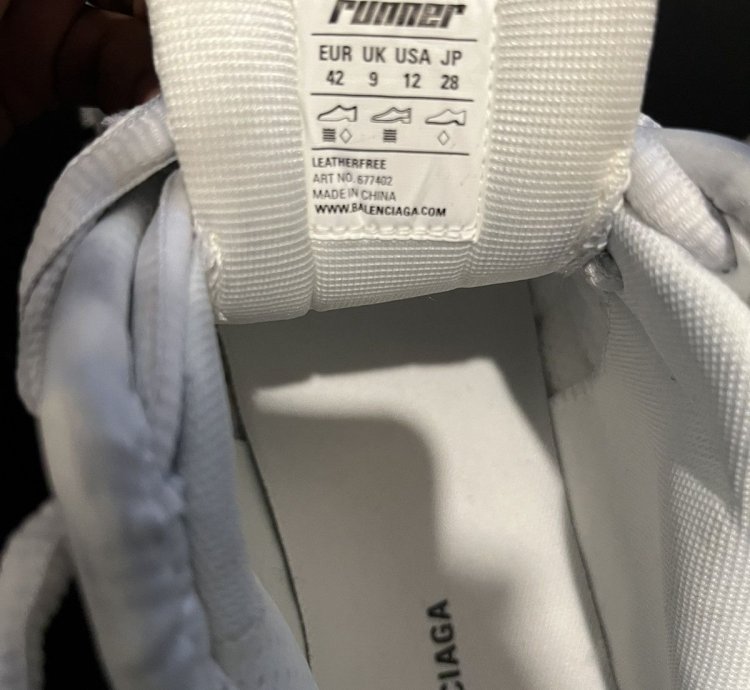 BALENCIAGA RUNNER WHITE-WHITE