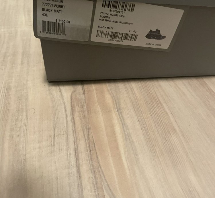 Balenciaga Runners (Black)