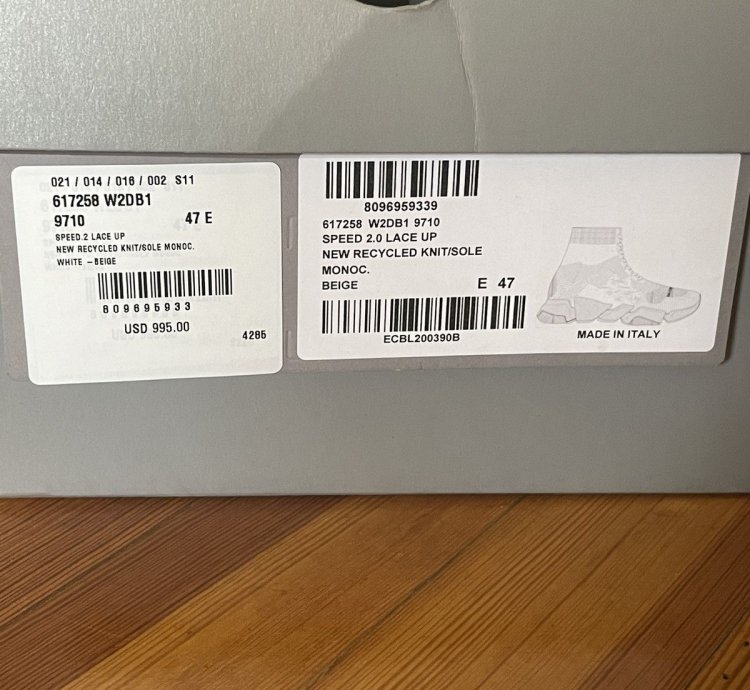 Balenciaga Speed 2 0 Lace Up Recycled Beige