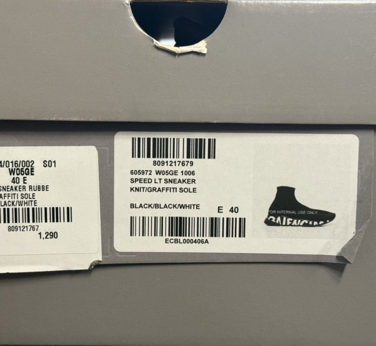 Balenciaga Speed Trainer Graffiti