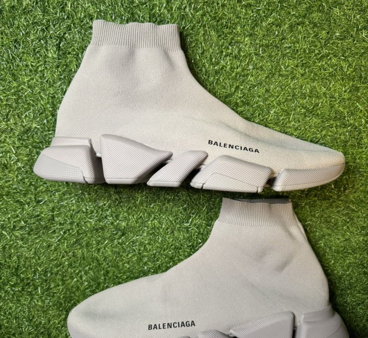 Balenciaga Speed Trainer High Sz 47 14 GREY BRAND NEW