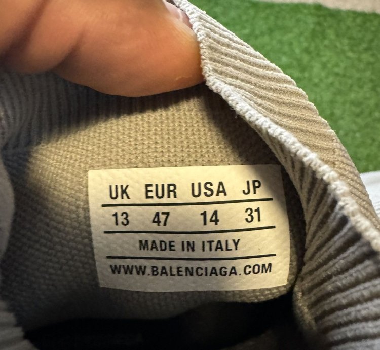 Balenciaga Speed Trainer High Sz 47 14 GREY BRAND NEW
