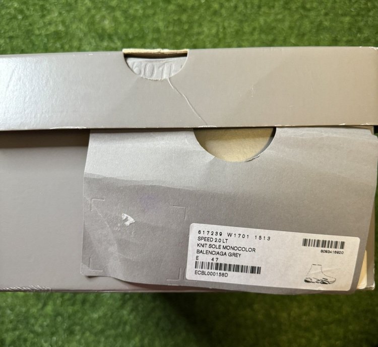 Balenciaga Speed Trainer High Sz 47 14 GREY BRAND NEW