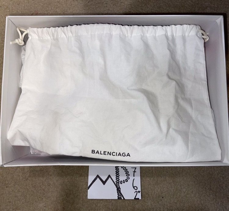 Balenciaga Speed Trainer Lace Up Black Red