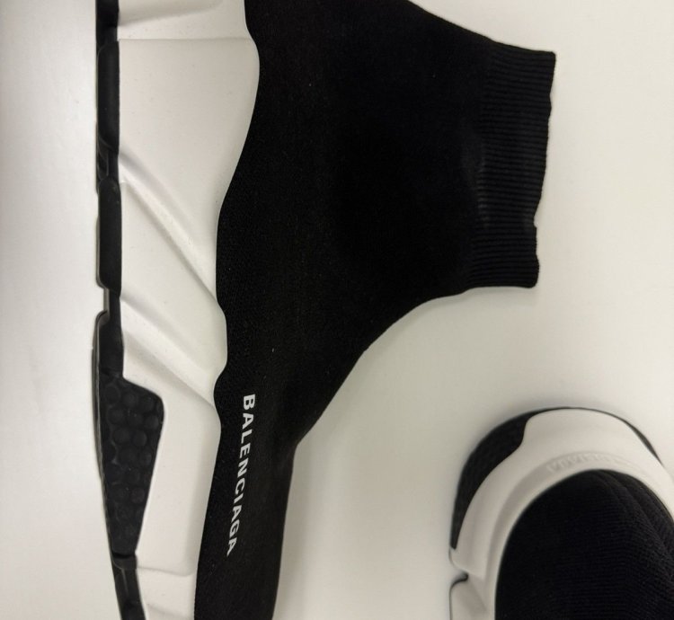 Balenciaga Speed Trainers Black White