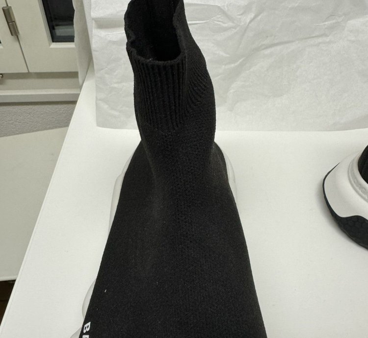 Balenciaga Speed Trainers Black White