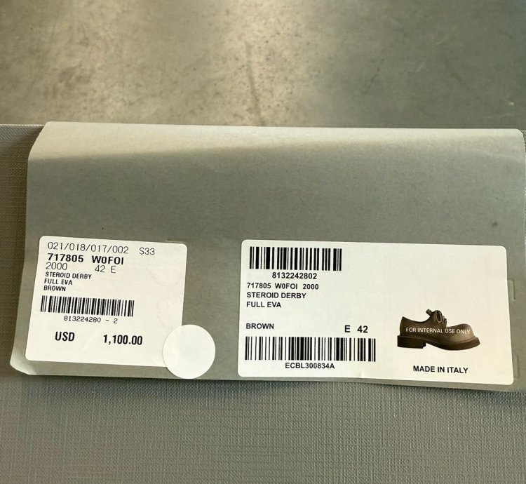 Balenciaga Steroid Derby Shoes Khaki