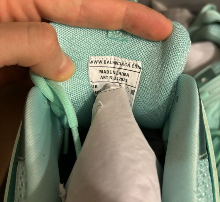 Balenciaga Tiffany Track Sneakers