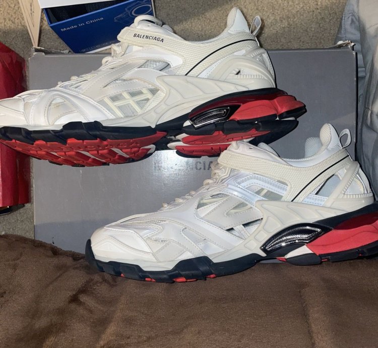 Balenciaga Track 2 Sneaker Red White Black
