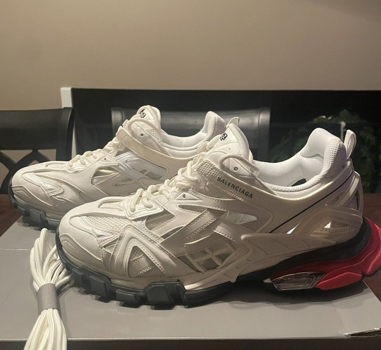 Balenciaga Track 2 Sneaker Red White Black