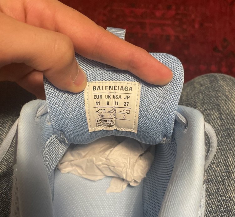Balenciaga Track 3 destroyed upper size 41