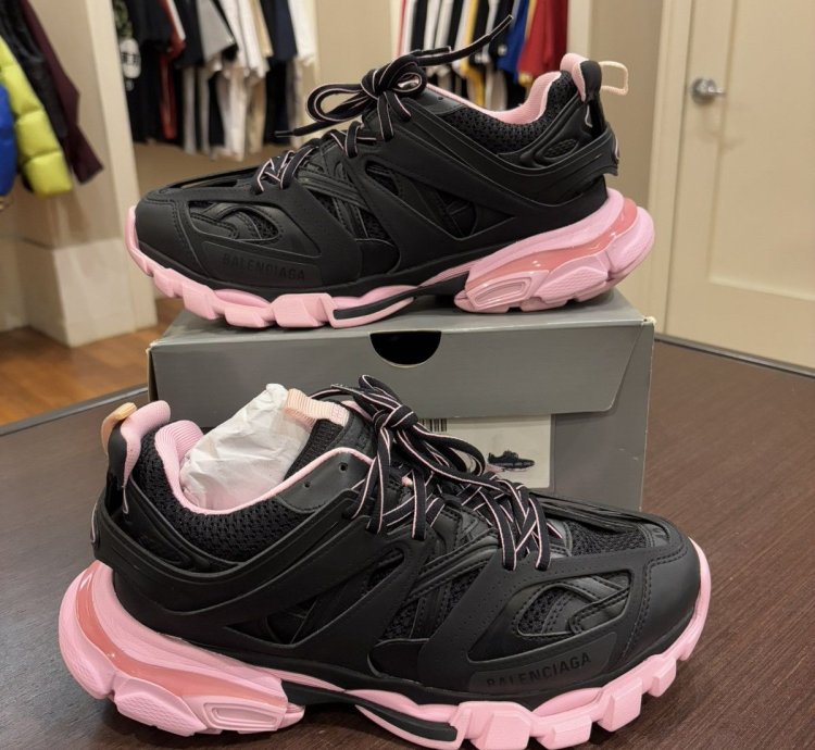 Balenciaga Track Black Pink