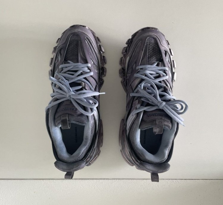 Balenciaga track blue eu42 purple