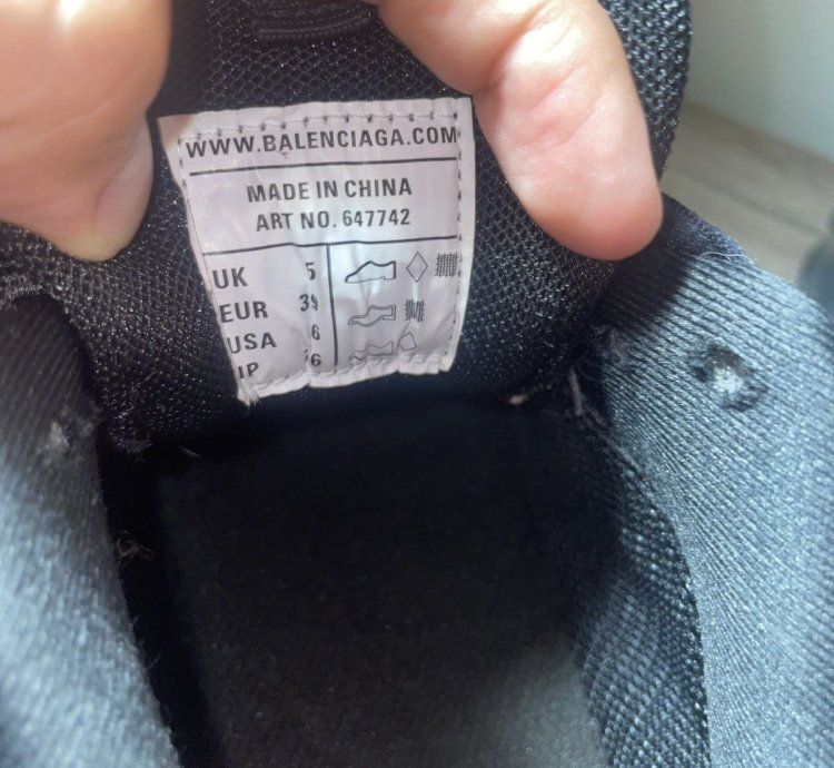 Balenciaga Track Clear Sole