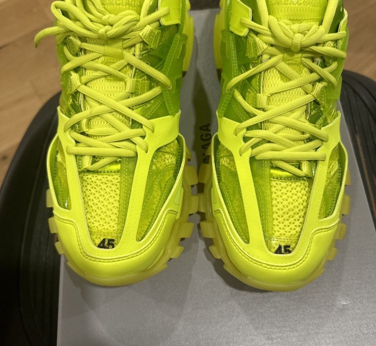 Balenciaga Track Clearsole Yellow BNWT