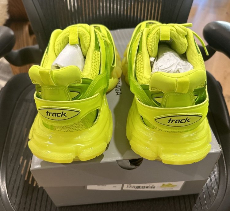 Balenciaga Track Clearsole Yellow BNWT