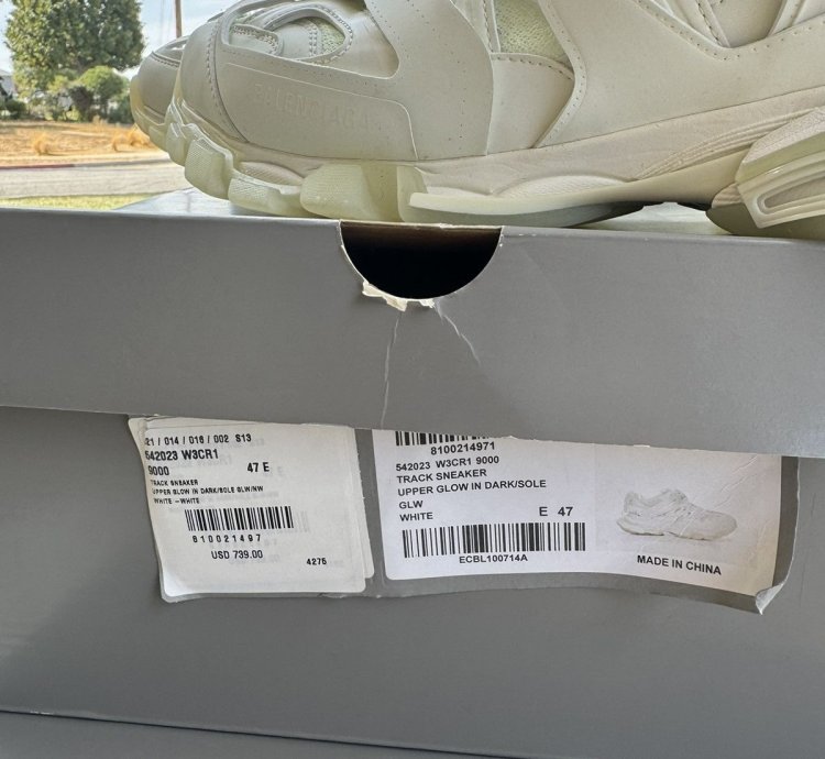 Balenciaga Track glow bundle of 2 pairs