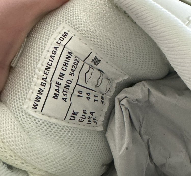 Balenciaga Track glow in the dark