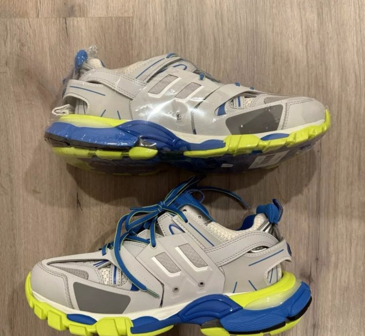 Balenciaga Track Grey Blue