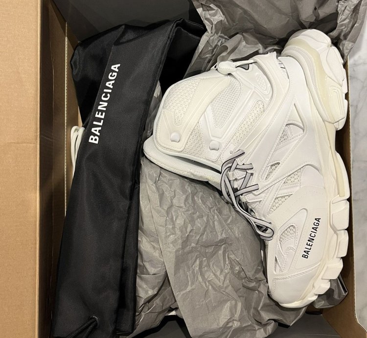 Balenciaga Track Hike High Size 45 White