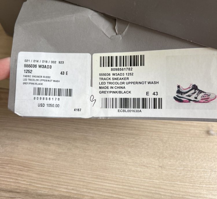 Balenciaga Track LED