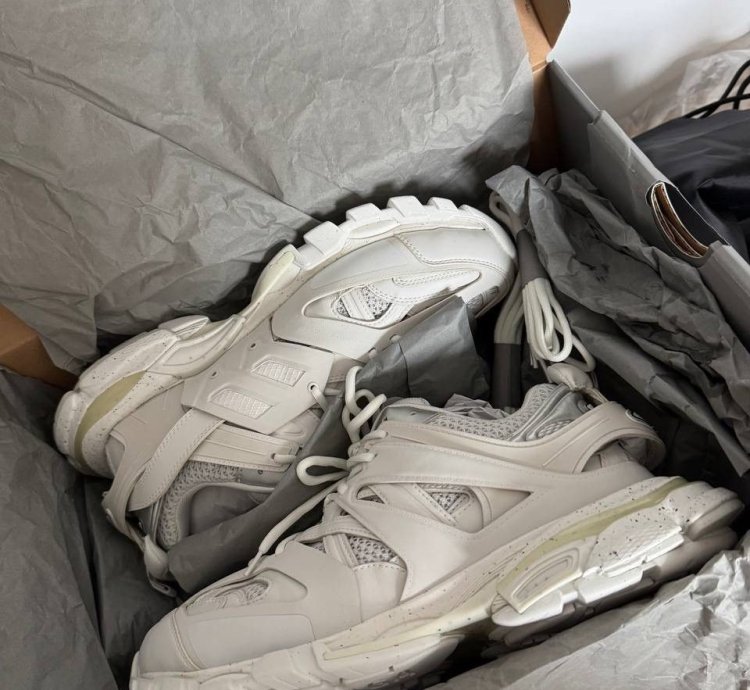 Balenciaga Track Recycled White