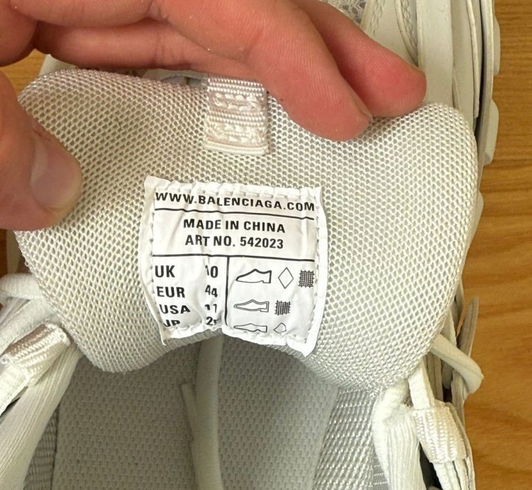 Balenciaga Track Recycled White