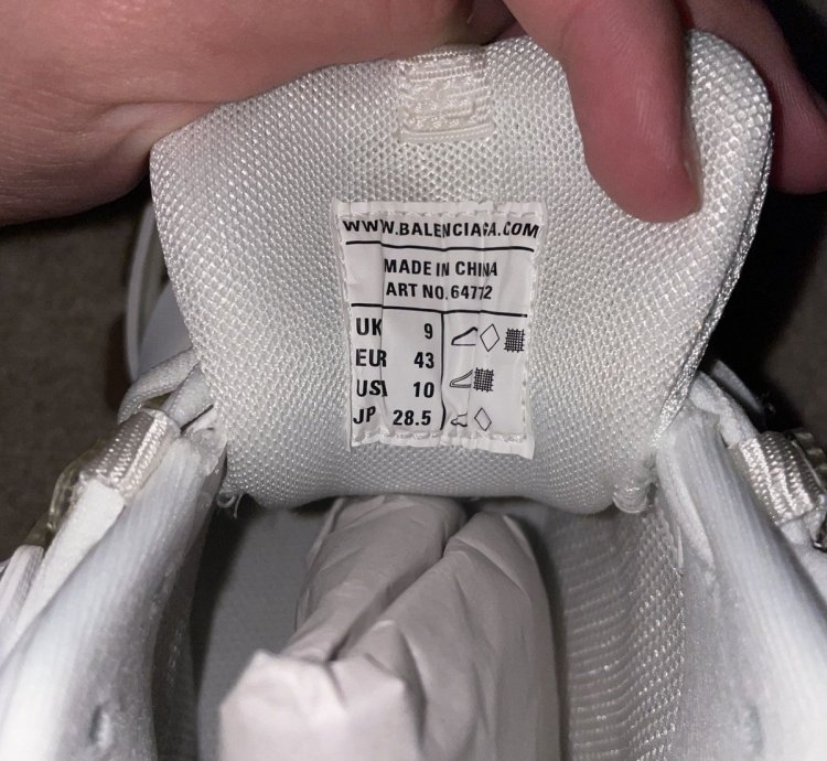 Balenciaga Track Runner Clear Sole