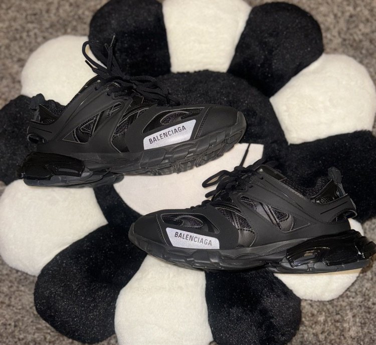 Balenciaga track runners clear sole