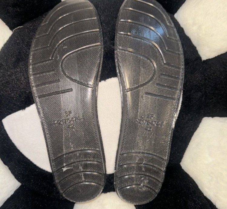 Balenciaga track runners clear sole