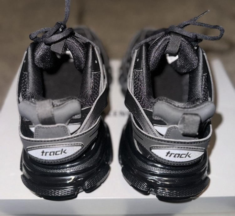 Balenciaga track runners clear sole