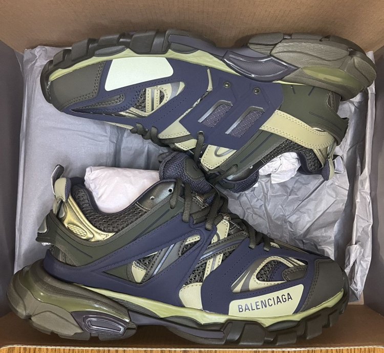 Balenciaga Track Sneaker (Green Navy)