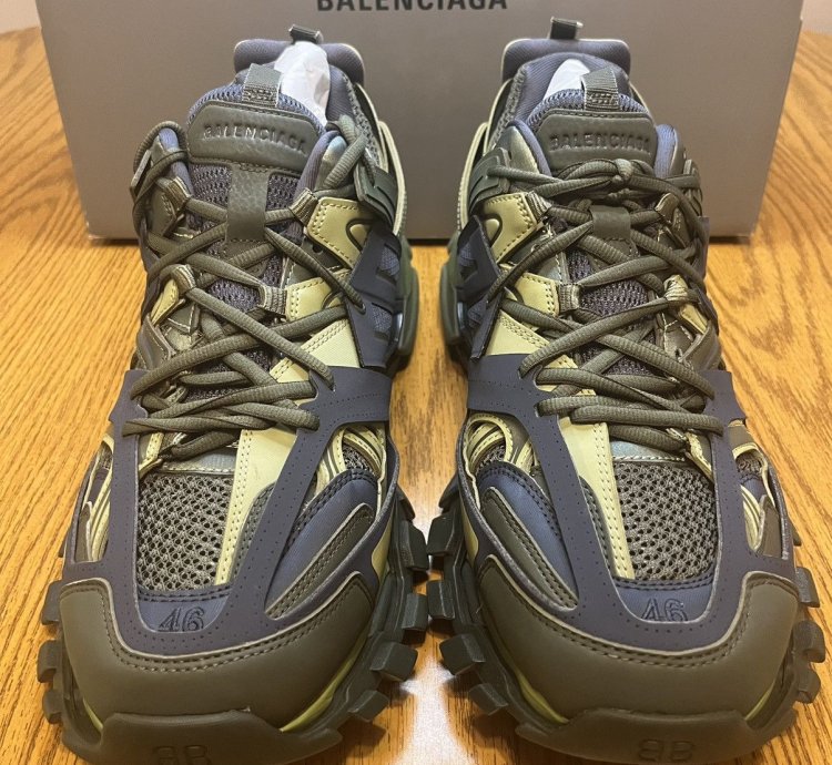 Balenciaga Track Sneaker (Green Navy)