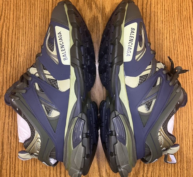 Balenciaga Track Sneaker (Green Navy)