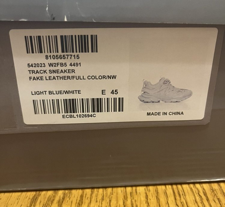 Balenciaga Track Sneaker (Light Blue)