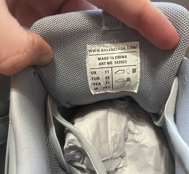 Balenciaga Track Sneaker (Light Blue)