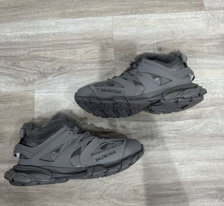 Balenciaga Track Sneaker fake fur