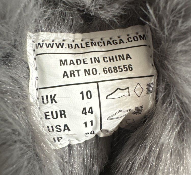 Balenciaga Track Sneaker fake fur