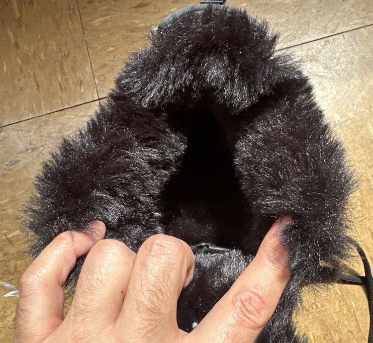 Balenciaga Track Sneaker Faux-Fur Balck 45