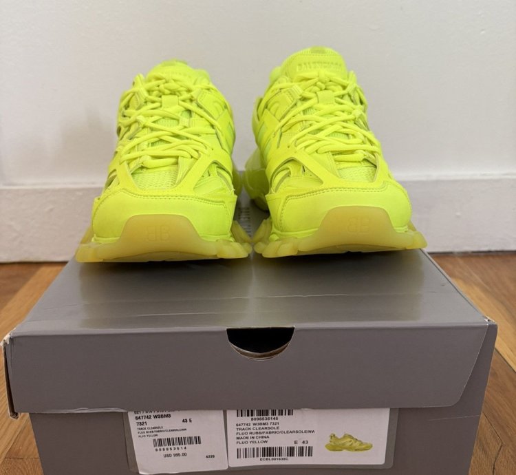 Balenciaga Track Sneaker Fluo Yellow