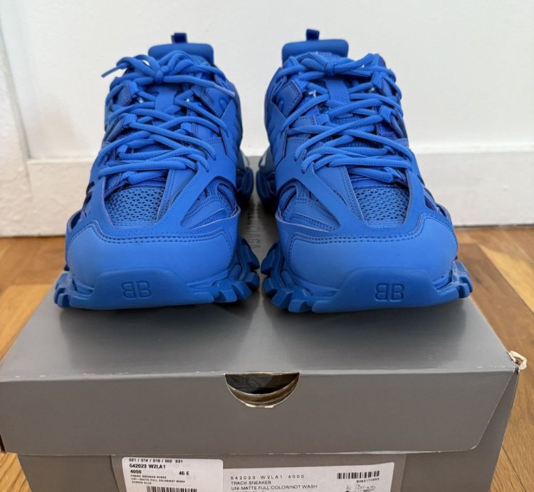 Balenciaga Track Sneaker Screen Blue