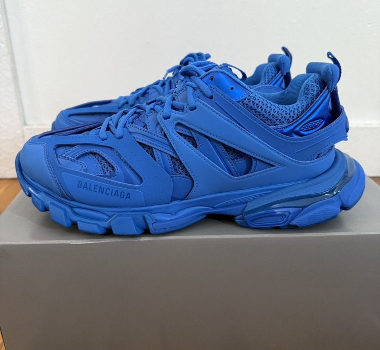 Balenciaga Track Sneaker Screen Blue